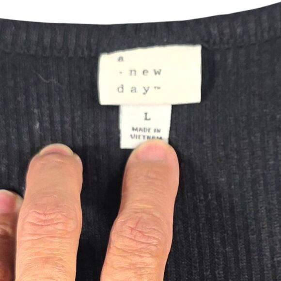 A New Day Ribbed Cami Dress Size Large - Picture 14 of 14